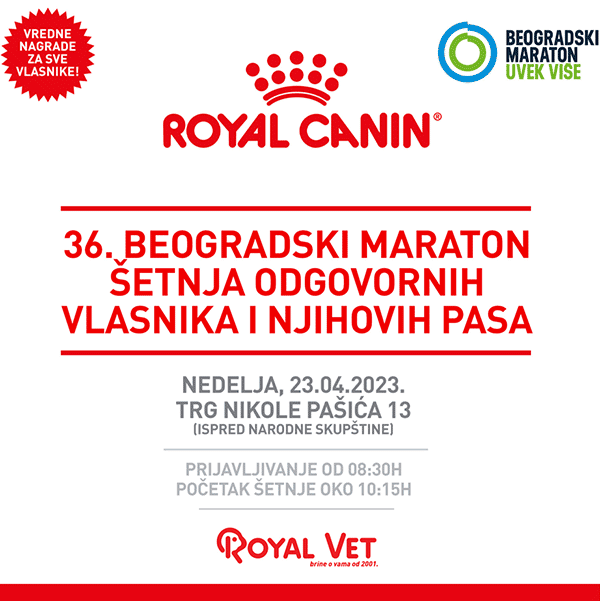 Royal Canin 6. šetnja odgovornih vlasnika i njihovih pasa