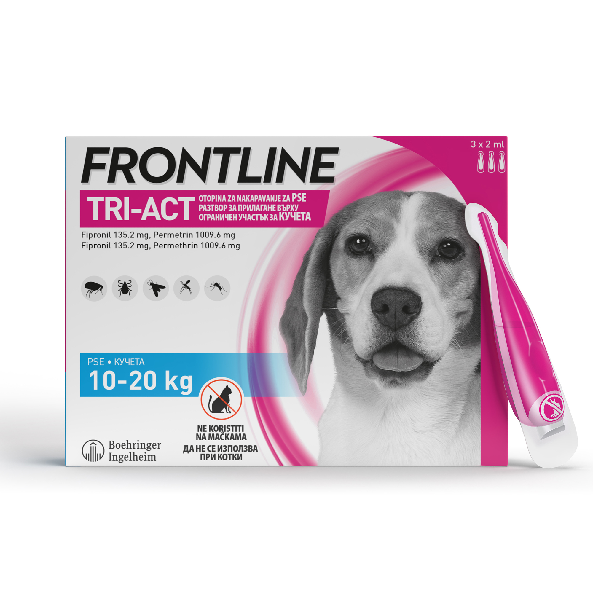 Frontline TRI-ACT 10-20kg 